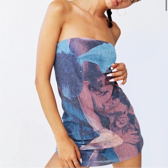 With Jean Dresses & Skirts - With Jean Frankie Dress in Orchid Morphology